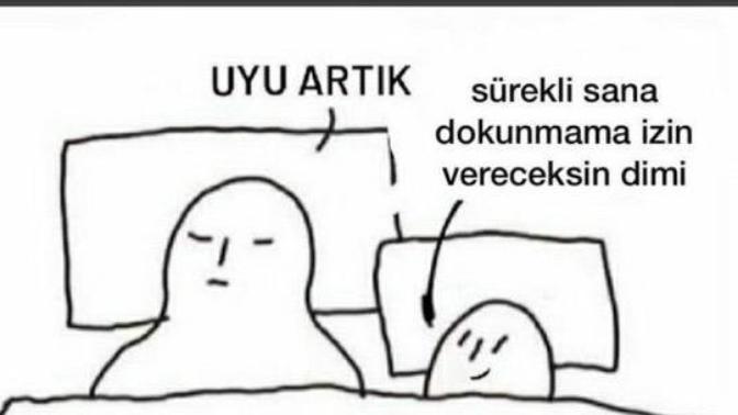 Benim gibi temas bağımlısı var mı?
