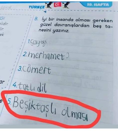 5. galataraylı olması :D