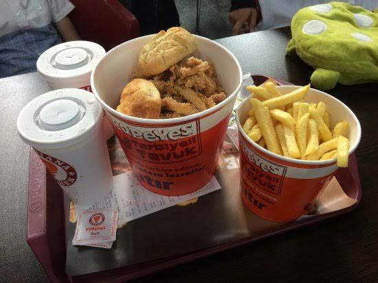 Sizinle popeyes yemeye gider miyim söyliyim mi?