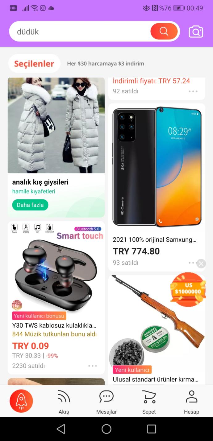 Aliexpressden ilk defa alışveriş yapıcam hiçbirşey anlamadım. Yardım eder misiniz?