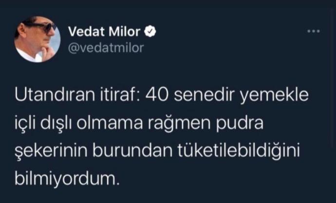 Kokain içtiği iddia edilen Ak Partili Kürşat Ayvatoğlu "Pudra şekeriydi" dedi ve serbest kaldı. Siz de pudra şekeri çeker misiniz?