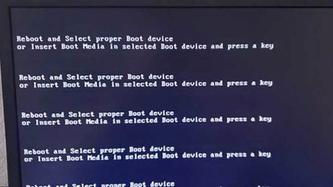 ''Reboot and select proper boot device or insert boot media in selected boot device and press a key'' Hatası Nasıl Çözülür?