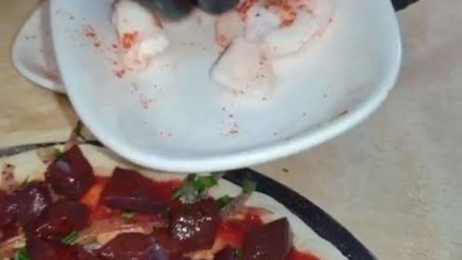 Cığerli pizza olmaz demeyın oldu siz pizza'ya ciğeri yakıştırır mısınız?