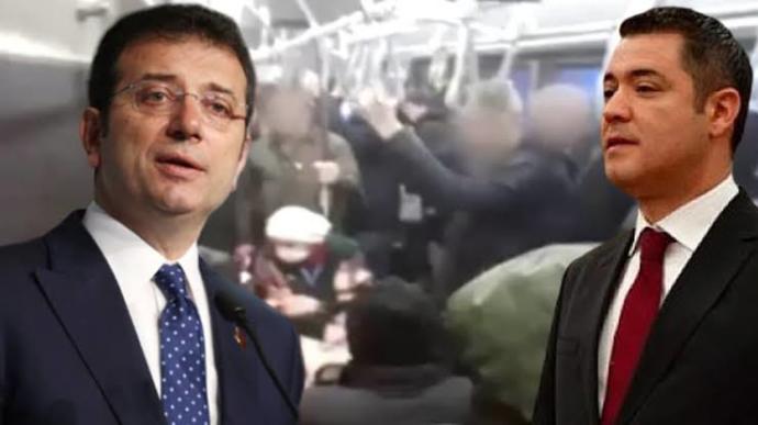 IBB Baskanı Ekrem İmamoğlu ve IBB Başkan Danışmanı Murat Ongun