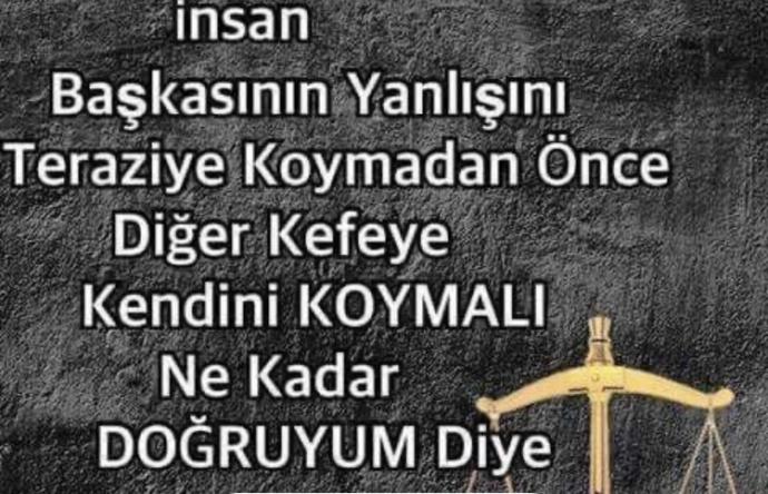 Başkasını eleştirirken kendi hatalarınızı görebiliyor musunuz?