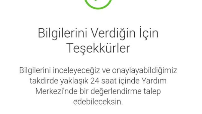 Benim resimlerimi kullanan hesabı şikayet ettim ama benim hesabım kapandı. Ne yapmalıyım?