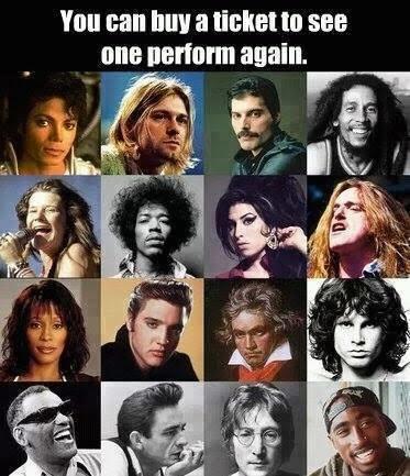 Şu an hayatta olan veya olmayan bir müzisyenle karşılıklı sohbet etme ve konserine katılma şansınız olsaydı kimi seçerdiniz?