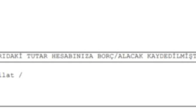 Bilgisi olllllan?