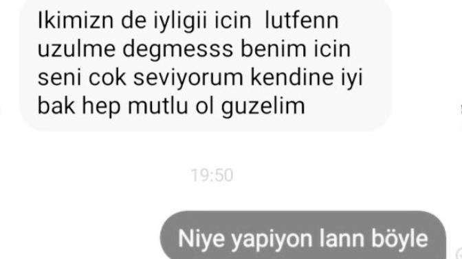Eski sevgilim bana bunu yazıp beni heryerden engellemiş sizce neden yapması gerekeni yaptı belkide EVLİ💔?