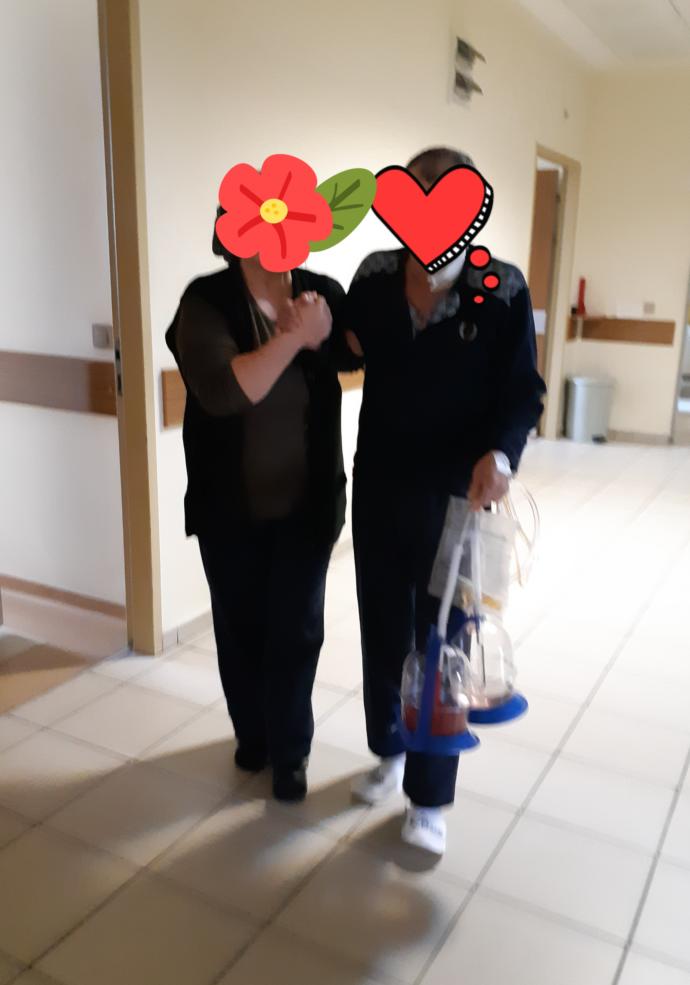 Annem ve babamın ilk yürüyüş ❤