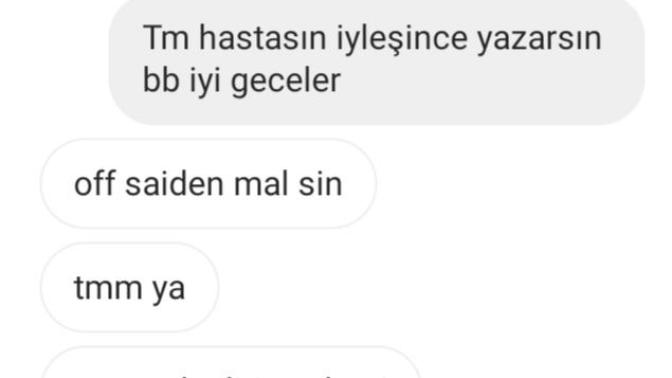 Sizede saçma gelmedimi sevgilim dünden beri yazmıyor hastaymış hiç inanmadım?