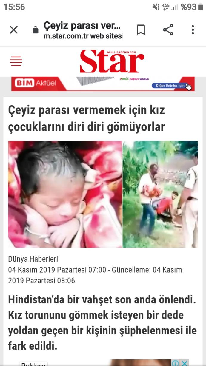 Hindistan da neden kız çocuklar ve kadınlar değersiz?