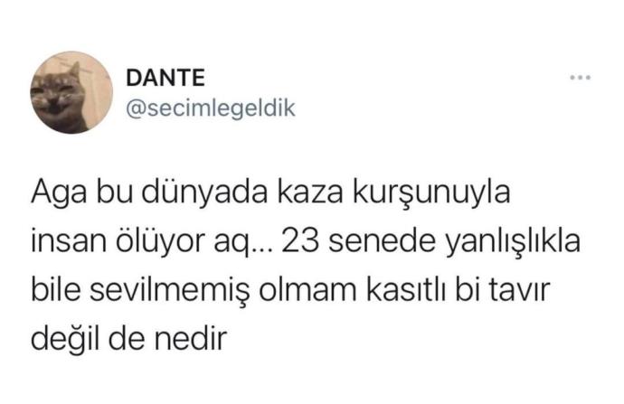 Sizi niye sevmediler?