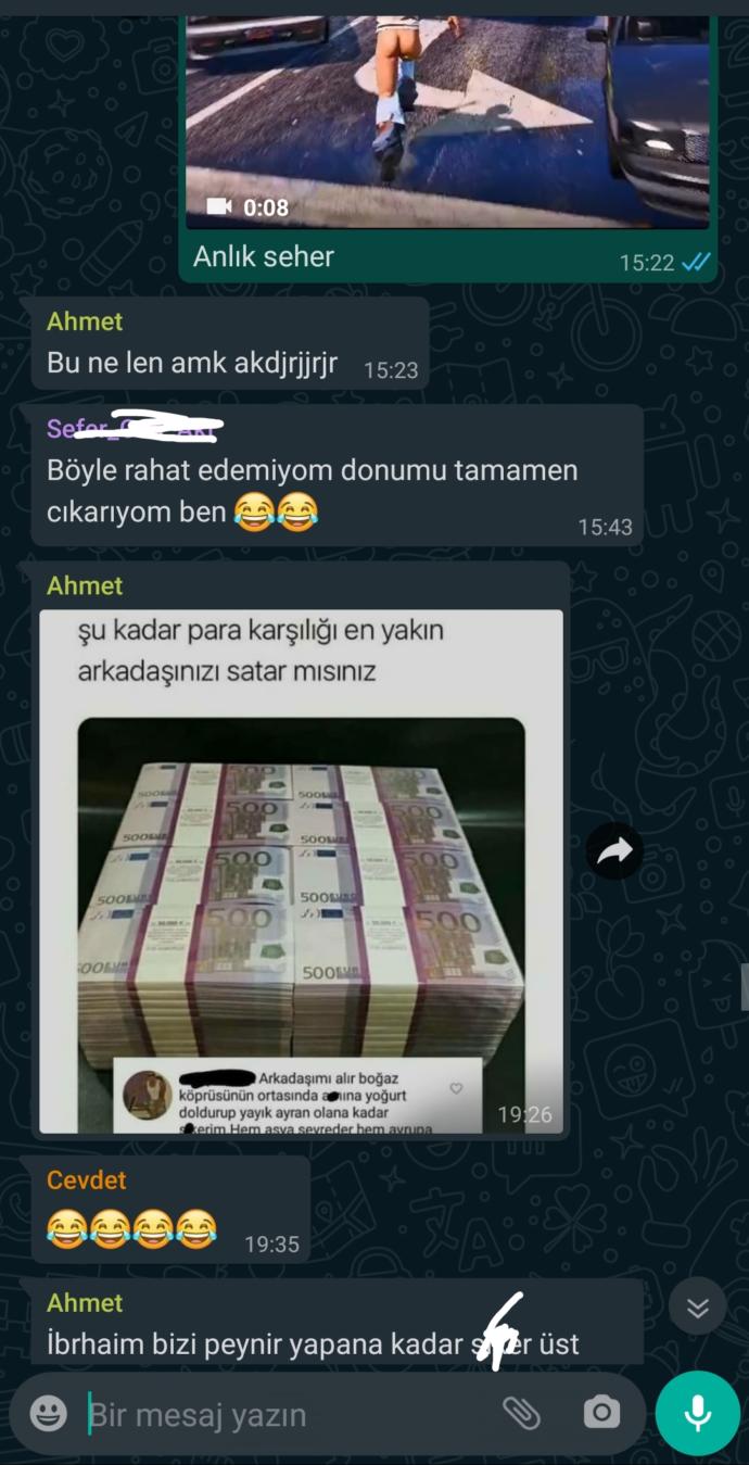 Whatsapp gurubunuzda ne tür muhabbetler dönüyor?