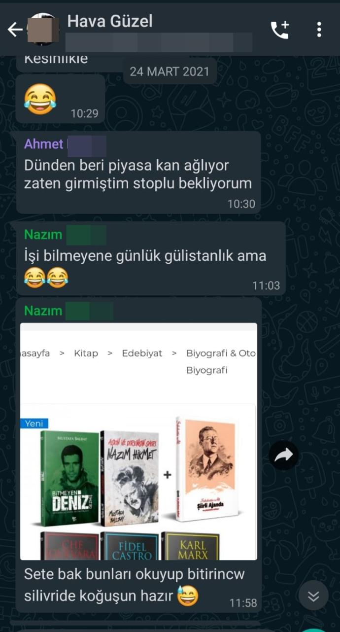 Whatsapp gurubunuzda ne tür muhabbetler dönüyor?