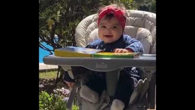 Bircan Bali kızı Saygı ile geçirdiği dakikaları takipçileriyle paylaştı. Sizce de çok tatlı değil mi?
