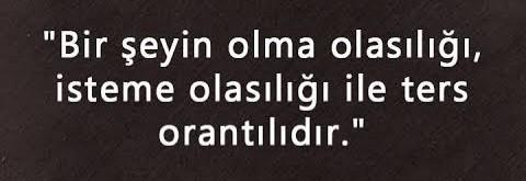 Bir anda kısmetinizin açıldığı zamanlar oldu mu?