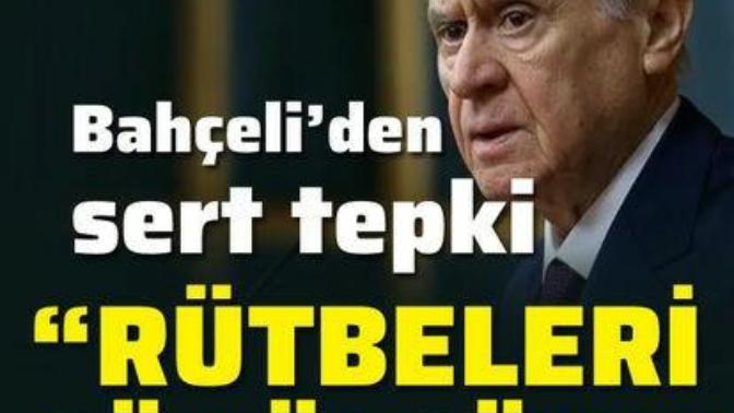 Bahçeli: Bu bir ön kalkısmadır. Derhal 104 emekli amiralin rütbesi sökülmelidir dedi. Ne düşünüyorsunuz bu konuda?