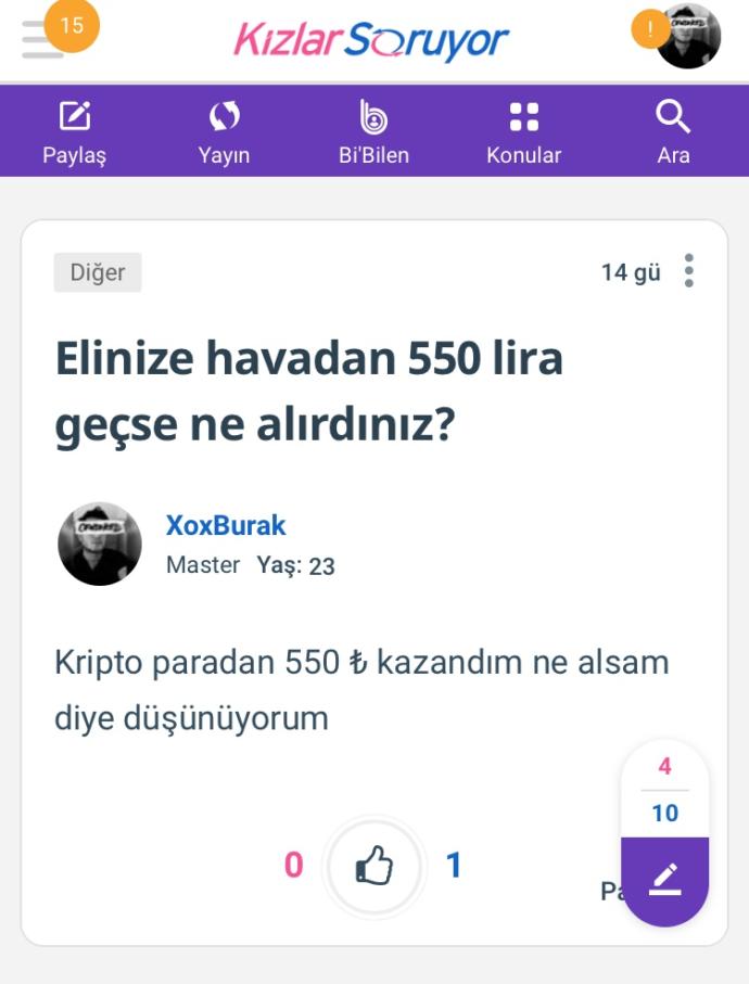 Durduk yere bir sürü para kazandım ya napcam? Sizin de kripto paranız var mı?