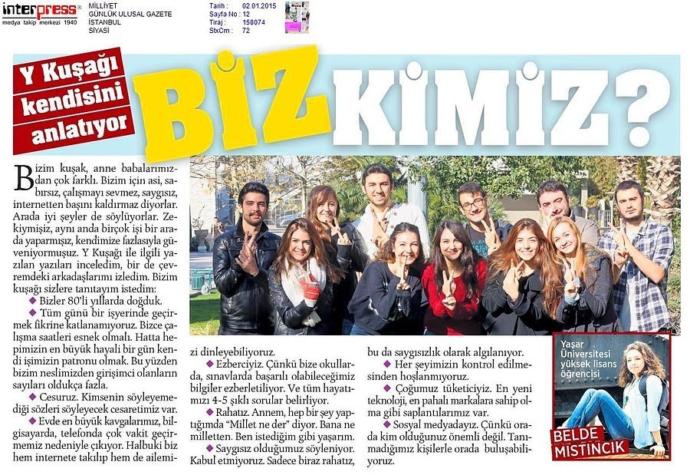 Sen hangi kuşaksın?