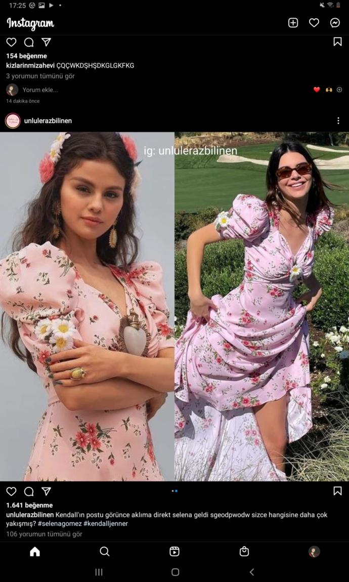 Kendall Jennerdan Selena Gomeze gönderme! Elbise en çok kime yakışmış?