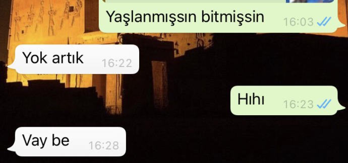 Arkadaş egolu kıza bunu dedim sizce nasıl?