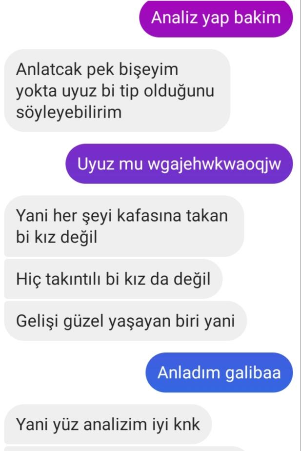 Ne demek be bunlar? Niye böyle net konuşmuştur?