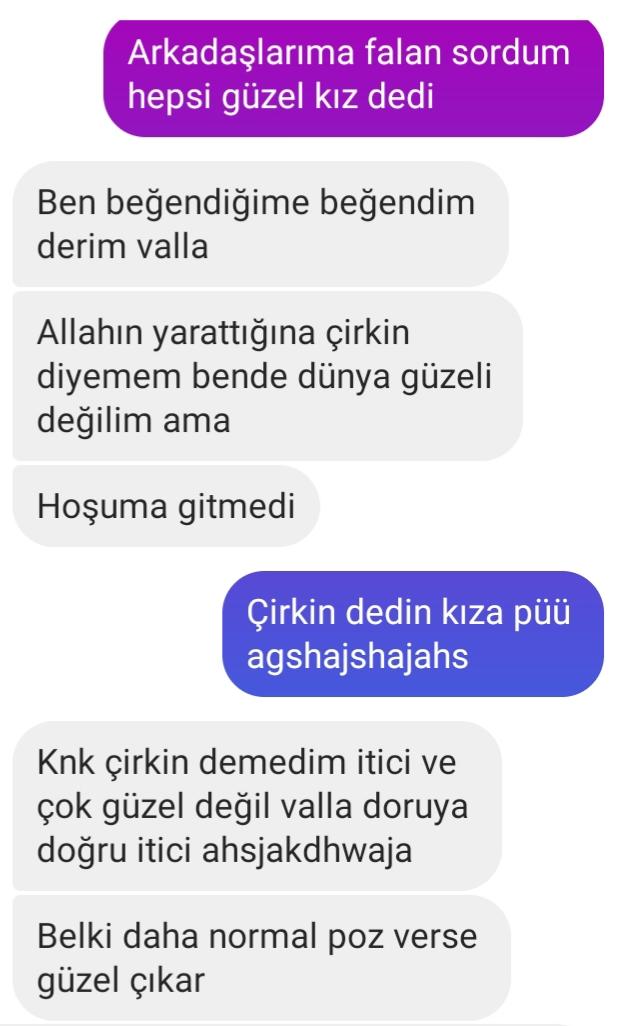Ne demek be bunlar? Niye böyle net konuşmuştur?