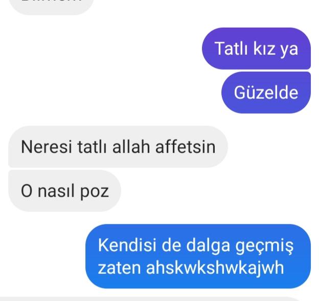 Ne demek be bunlar? Niye böyle net konuşmuştur?