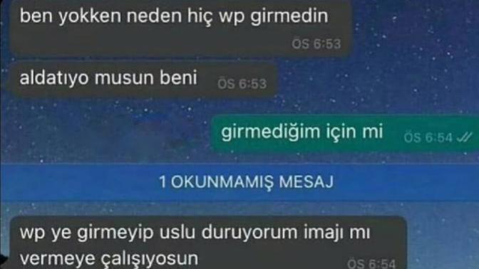 Sevgiliniz sürekli; "beni aldatıyor musun" diye sorsa ne tepki verirsiniz?