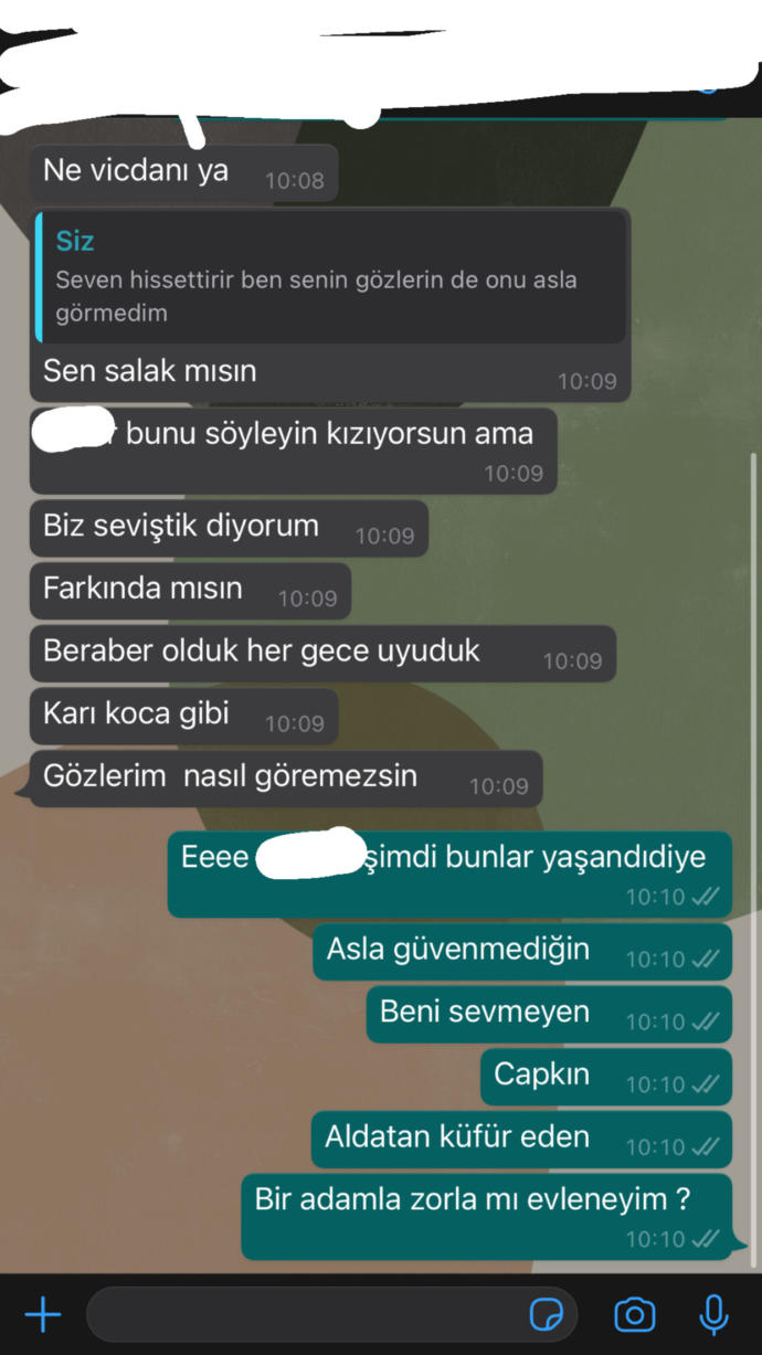 Aramızda bir şeyler geçti diye onunla zorla evlenmemi istiyor. Ne yapacağım?