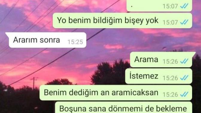 Artık yoruldum?