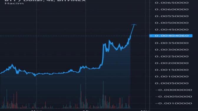 BTT son 20 günde %1300 arttı kimler parayı buldum bakalım?