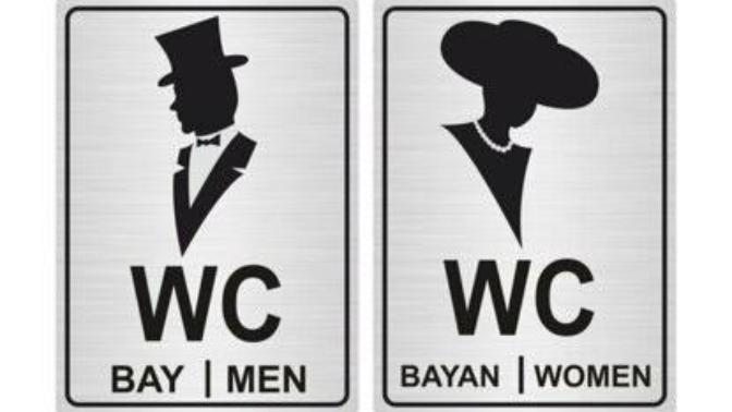 Yanlışlıkla bayan wc giren adam ne var ki bunda?