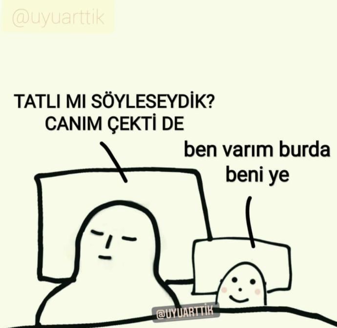Kendini tatlı buluyor musun?
