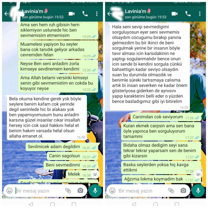 Amacı ne çözemedim. Hakli olunca özür dilerdi yapmam derdi. Şimdi bide ayrıldık kafami dinlicem dedi geri dönermi akil verin?