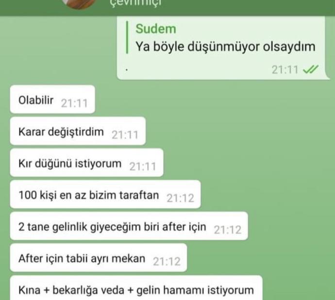 Kızlar neden Evliliği 1 kişi olarak görüyor?
