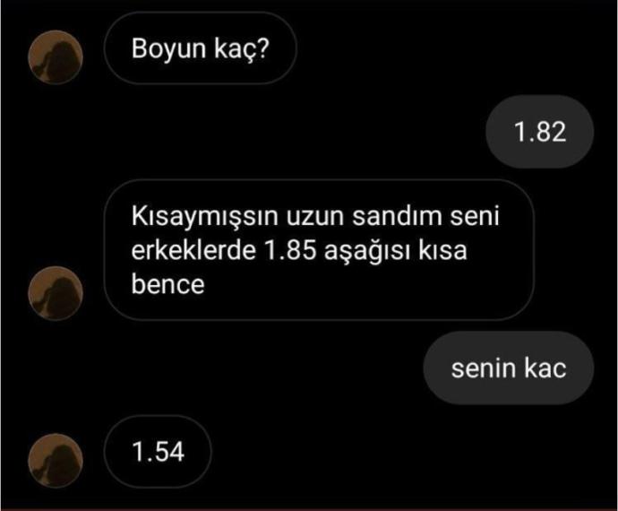 "1.90 olmayan erkek de kendine erkeğim demesin" diyen bazı kadınlar haklılar mıdır?