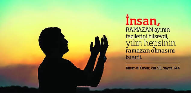 Ramazan geliyorr. Oruç tutmayı düşünüyormusunuz?