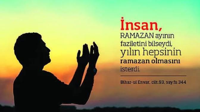 Ramazan geliyorr. Oruç tutmayı düşünüyormusunuz?