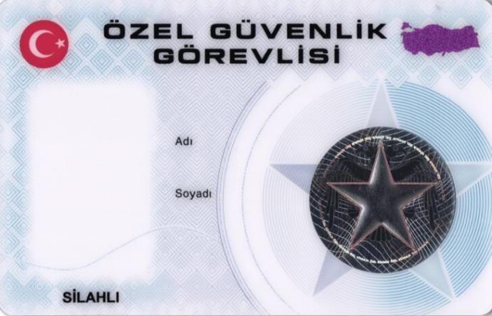 Özel Güvenlik Kimlik Kartı