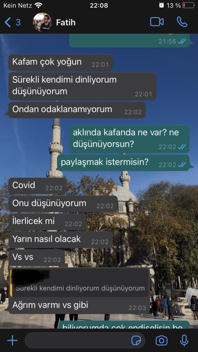 Sevgilim koronaya yakalandı. Çok endişeli, ne yapabilirim?