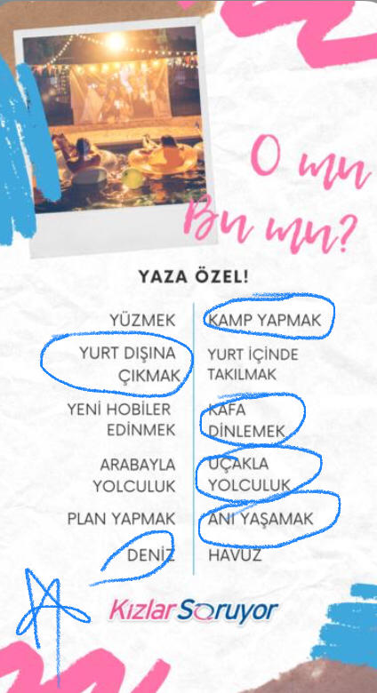 Elleri buruşana kadar denizde kalmak isteyenler buraya! 🌊 Yaza dair favorileriniz neler?