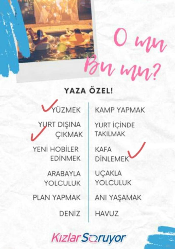 Elleri buruşana kadar denizde kalmak isteyenler buraya! 🌊 Yaza dair favorileriniz neler?