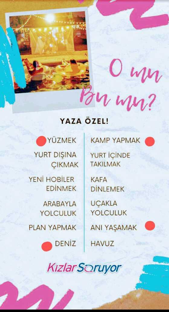 Elleri buruşana kadar denizde kalmak isteyenler buraya! 🌊 Yaza dair favorileriniz neler?