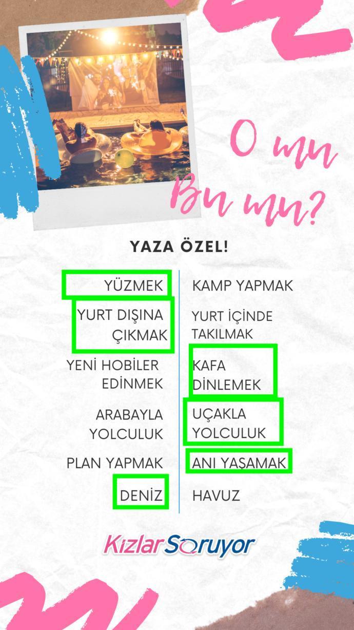 Özlendin yaz <3