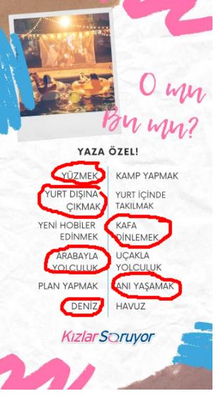 Elleri buruşana kadar denizde kalmak isteyenler buraya! 🌊 Yaza dair favorileriniz neler?