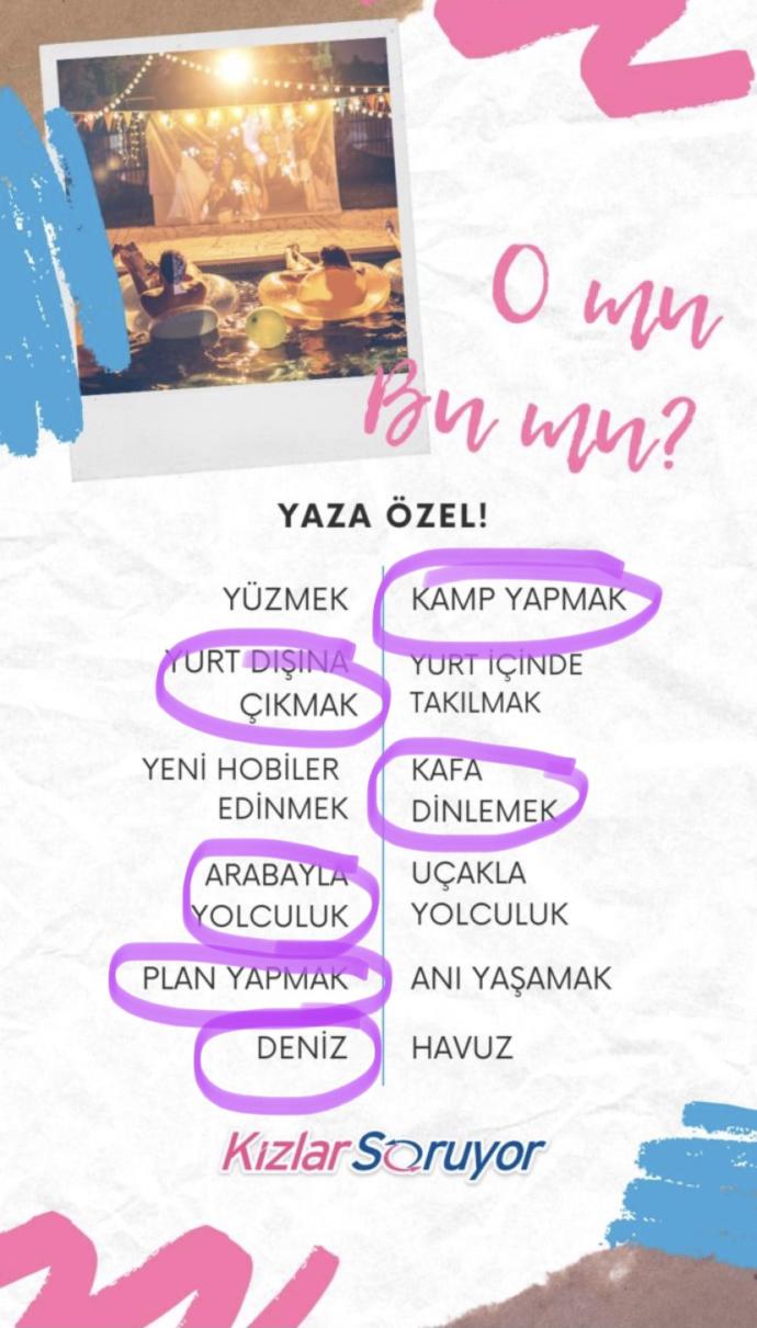 Elleri buruşana kadar denizde kalmak isteyenler buraya! 🌊 Yaza dair favorileriniz neler?