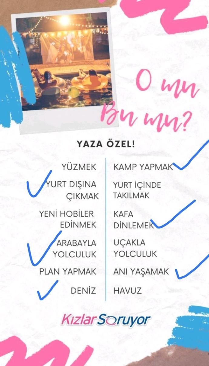 Elleri buruşana kadar denizde kalmak isteyenler buraya! 🌊 Yaza dair favorileriniz neler?