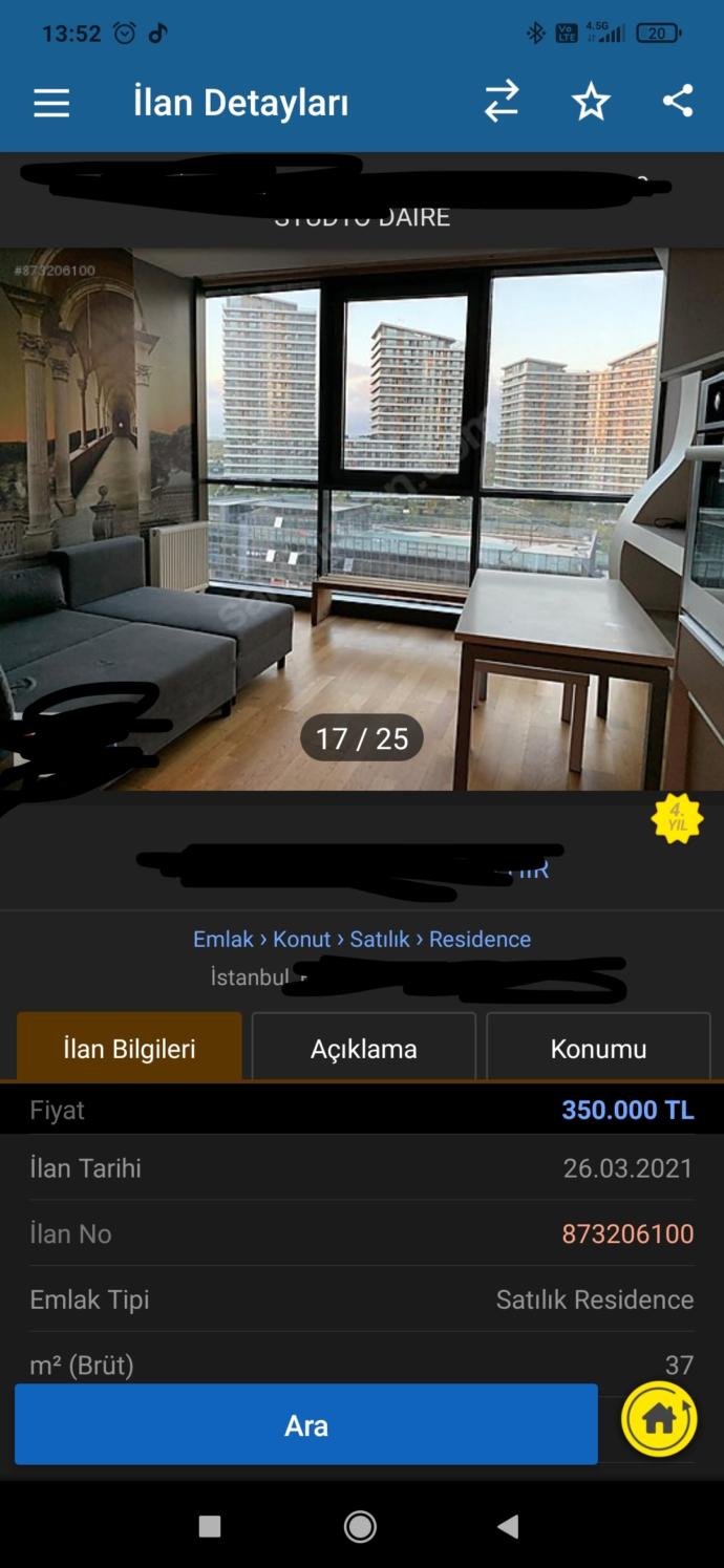 1+0 Stüdyo daire de yaşayabilir misiniz?